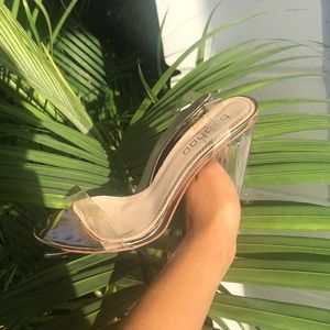 Boohoo Glass Heels !